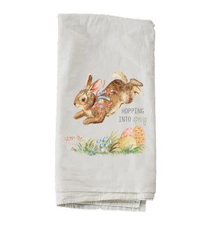 Hopping Into Spring Towel